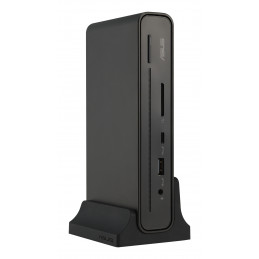 ASUS Triple Display USB-C Dock Duo DC301 Langallinen musta