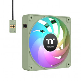 Thermaltake CL-F197-PL14MG-A Tietokoneen jäähdytysjärjestelmä Tietokonekotelo Tuuletin 14 cm Vihreä 3 kpl