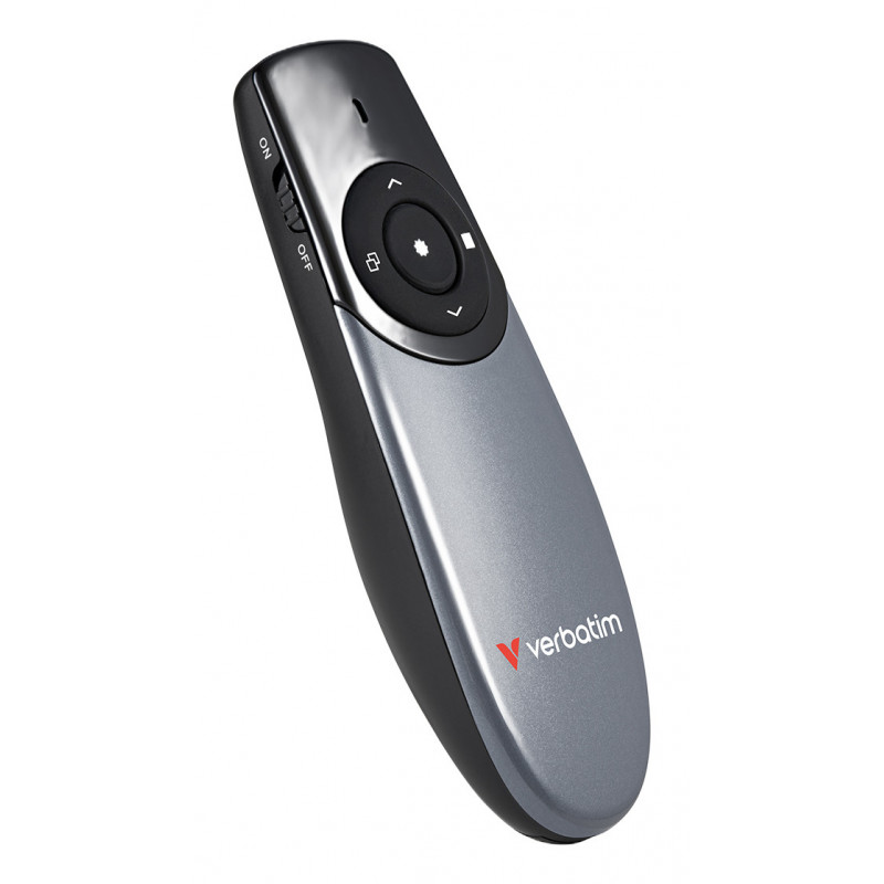 Verbatim 32365 Wifi-esittelylaite RF musta, Hopea