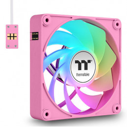 Thermaltake CT140 EX Reverse ARGB Sync PC Tietokonekotelo Tuuletin 14 cm Vaaleanpunainen 3 kpl