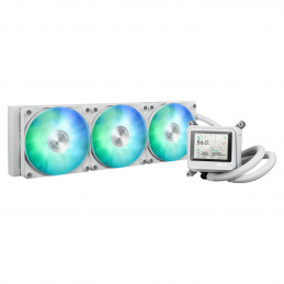 ASUS MAX Gaming LC 360 ARGB LCD White Edition Suoritin All-in-one-nesteenjäähdytin 12 cm Valkoinen