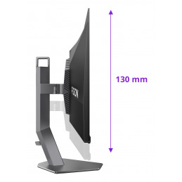 AOC AGON PRO AG276QKD2 tietokoneen litteä näyttö 67,3 cm (26.5") 2560 x 1440 pikseliä Quad HD QD-OLED musta, Harmaa