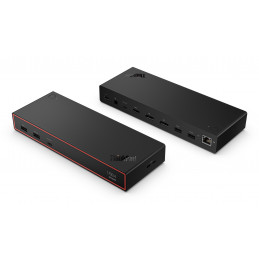 Lenovo ThinkPad USB4 Smart Dock 5500 with 135W Adapter Langallinen musta