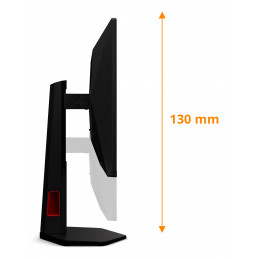 AOC G4 25G4KUR tietokoneen litteä näyttö 62,2 cm (24.5") 1920 x 1080 pikseliä Full HD LED musta, Punainen