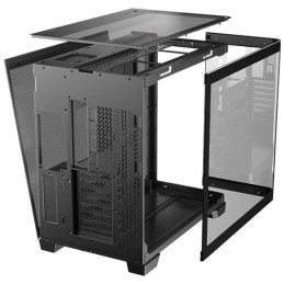 Antec C8 Curve Wood Full Tower musta, Läpinäkyvä, Puu