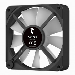 APNX FP2-120 PWM ARGB Tietokonekotelo Tuuletin musta