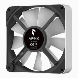 APNX FP2-120 PWM ARGB Tietokonekotelo Tuuletin Valkoinen