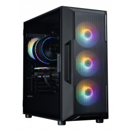 Zalman I3 NEO V2 BLACK tietokonekotelo Midi Tower musta