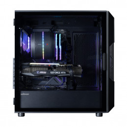 Zalman I3 NEO V2 BLACK tietokonekotelo Midi Tower musta