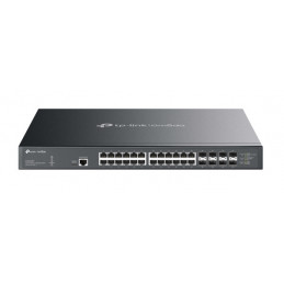 TP-Link Omada SX3832MPP verkkokytkin Hallittu L2+ 10G Ethernet (100 1000 10000) Power over Ethernet -tuki DIN rail musta