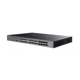 TP-Link Omada SX3832MPP verkkokytkin Hallittu L2+ 10G Ethernet (100 1000 10000) Power over Ethernet -tuki DIN rail musta