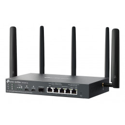 TP-Link ER706WP-4G langaton reititin Gigabitti Ethernet Kaksitaajuus (2,4 GHz 5 GHz) musta