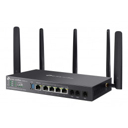 TP-Link Omada DR3650V-4G langaton reititin Gigabitti Ethernet Kaksitaajuus (2,4 GHz 5 GHz) musta