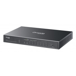 TP-Link Omada ES210GP verkkokytkin Hallittu L2 Gigabit Ethernet (10 100 1000) Power over Ethernet -tuki DIN rail musta