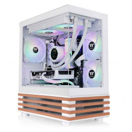 Thermaltake View 170 WS ARGB Snow Micro Tower Valkoinen