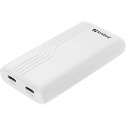 Sandberg 441-68 mobiililaitteen laturi Universaali Valkoinen AC Sisätila