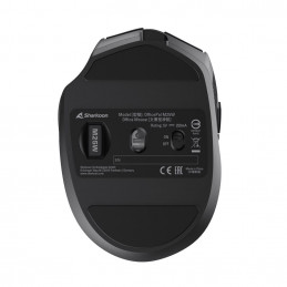 Sharkoon OfficePal M25W hiiri Pelaaminen Oikeakätinen RF Wireless + USB Type-C Optinen 4000 DPI