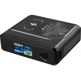 Sandberg 421-25 akku- ja paristolaturi Litium polymeeri (LiPo) 20000 mAh Langaton lataaminen musta