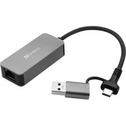 Sandberg 136-68 verkkokortti Ethernet 2500 Mbit s