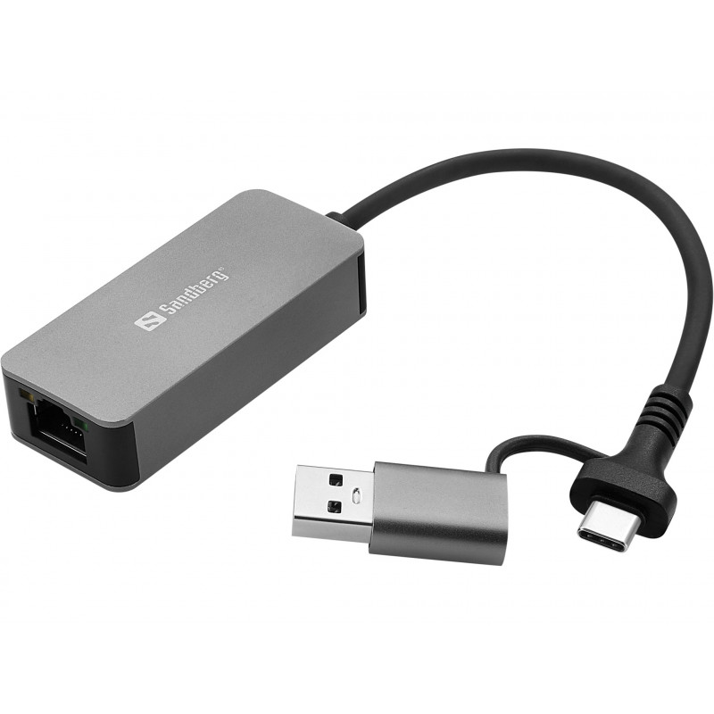 Sandberg 136-68 verkkokortti Ethernet 2500 Mbit s