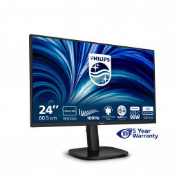 Philips 3000 series 24B2U3301D 00 tietokoneen litteä näyttö 61,2 cm (24.1") 1920 x 1200 pikseliä WUXGA LCD musta
