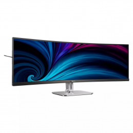 Philips 5000 series 49B2U5900C 00 tietokoneen litteä näyttö 124 cm (48.8") 5120 x 1440 pikseliä Dual QHD LCD musta