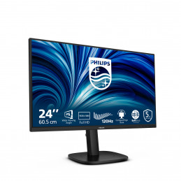 Philips 3000 series 24B2N3200J 00 tietokoneen litteä näyttö 60,5 cm (23.8") 1920 x 1080 pikseliä Full HD LCD musta
