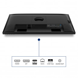 Philips 3000 series 27B2U3601 00 tietokoneen litteä näyttö 68,6 cm (27") 2560 x 1440 pikseliä Quad HD LCD musta
