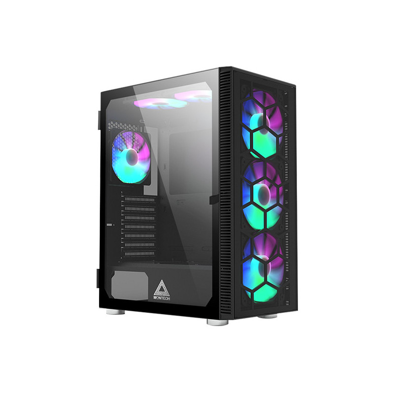 Montech X3 GLASS Midi Tower musta