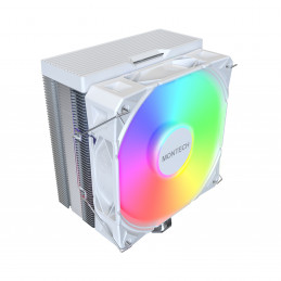 Montech NX400 ARGB Suoritin Ilmanjäähdytin 12 cm Valkoinen 2 kpl
