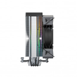 Montech NX400 ARGB Suoritin Ilmanjäähdytin 12 cm musta 2 kpl