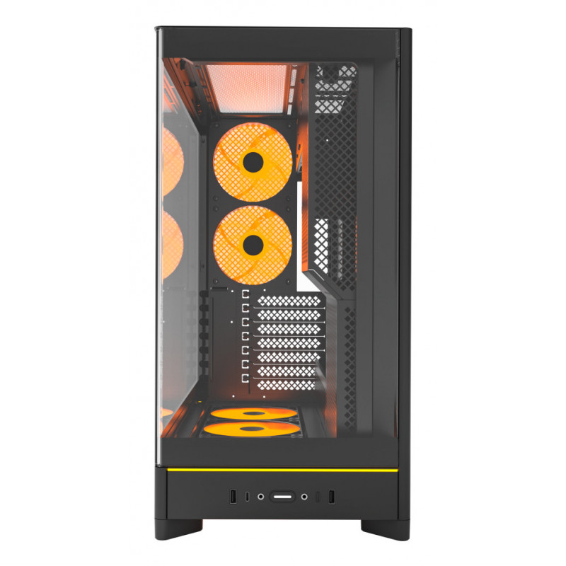 Montech HS02 PRO Midi Tower musta