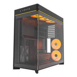 Montech HS02 PRO Midi Tower musta