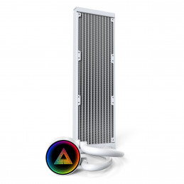 Montech LightFlow ARGB 360 Suoritin All-in-one-nesteenjäähdytin 12 cm Valkoinen 1 kpl