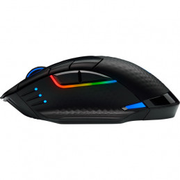 Corsair DARK CORE RGB PRO hiiri Oikeakätinen RF Wireless+Bluetooth+USB Type-A Optinen 18000 DPI