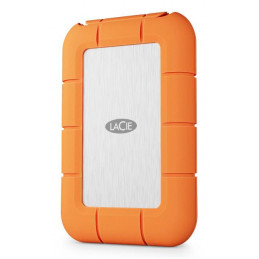 LaCie STND4000400 ulkoinen SSD Thunderbolt-teknologia 4 TB USB Type-C USB4 Gen 3x2 Oranssi, Ruostumaton teräs