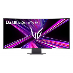 LG 45GX900A-B tietokoneen litteä näyttö 113 cm (44.5") 3440 x 1440 pikseliä Wide Quad HD OLED musta