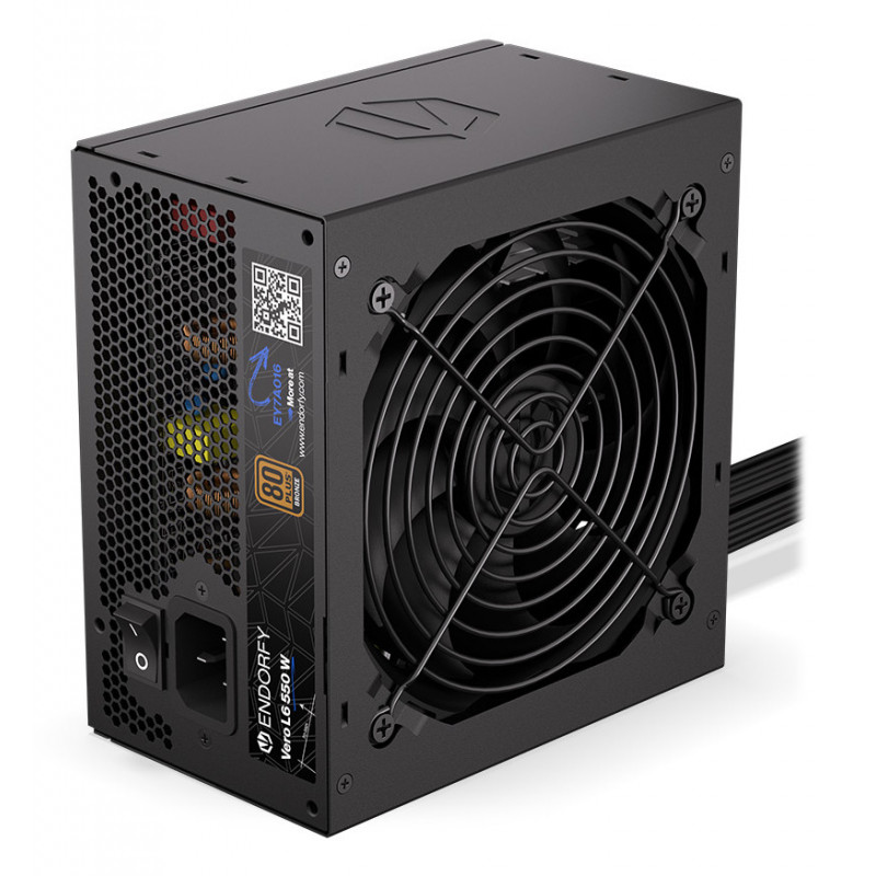 ENDORFY Vero L6 virtalähdeyksikkö 550 W 24-pin ATX ATX musta