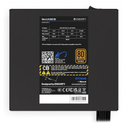 ENDORFY Vero L6 virtalähdeyksikkö 550 W 24-pin ATX ATX musta