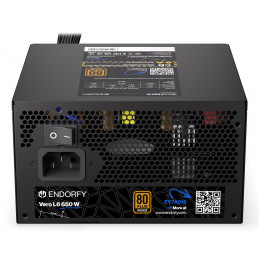 ENDORFY Vero L6 virtalähdeyksikkö 650 W 24-pin ATX ATX musta