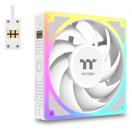 Thermaltake CL-F213-PL14SW-A Tietokoneen jäähdytysjärjestelmä Tietokonekotelo Tuuletin 14 cm Valkoinen 3 kpl
