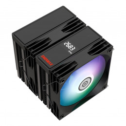 Enermax ETS-TD60D-ARGB Tietokoneen jäähdytysjärjestelmä Suoritin Ilmanjäähdytin 12 cm musta