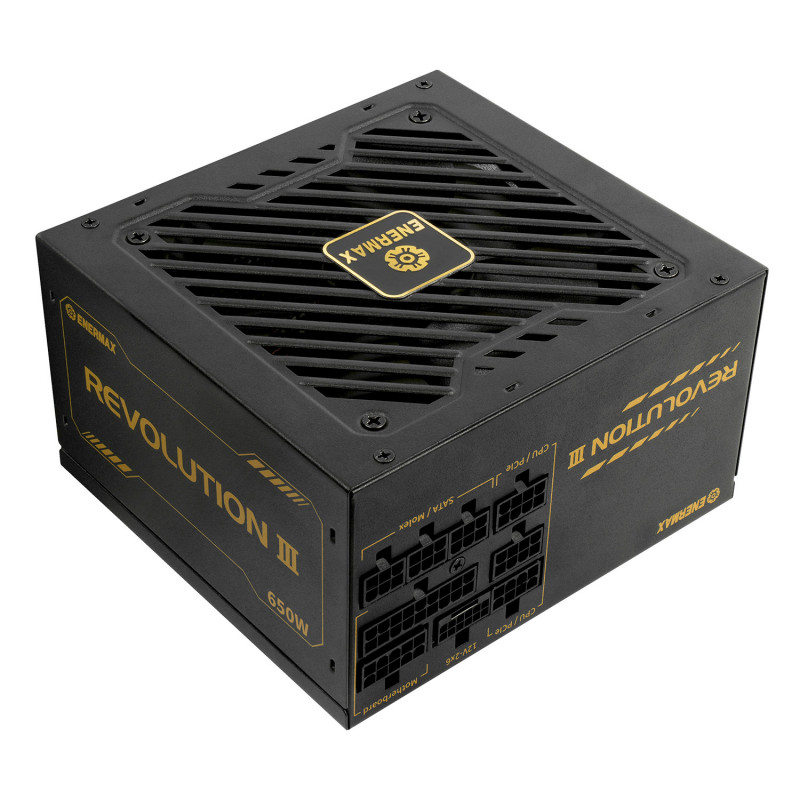 Enermax ERV650G-AHG-MAC virtalähdeyksikkö 650 W 20+4 pin ATX ATX musta