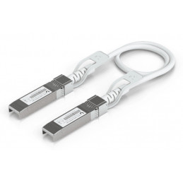 Ubiquiti UACC-Uplink-SFP28-0.3M InfiniBand- ja kuituoptiikkakaapeli 0,3 m Valkoinen