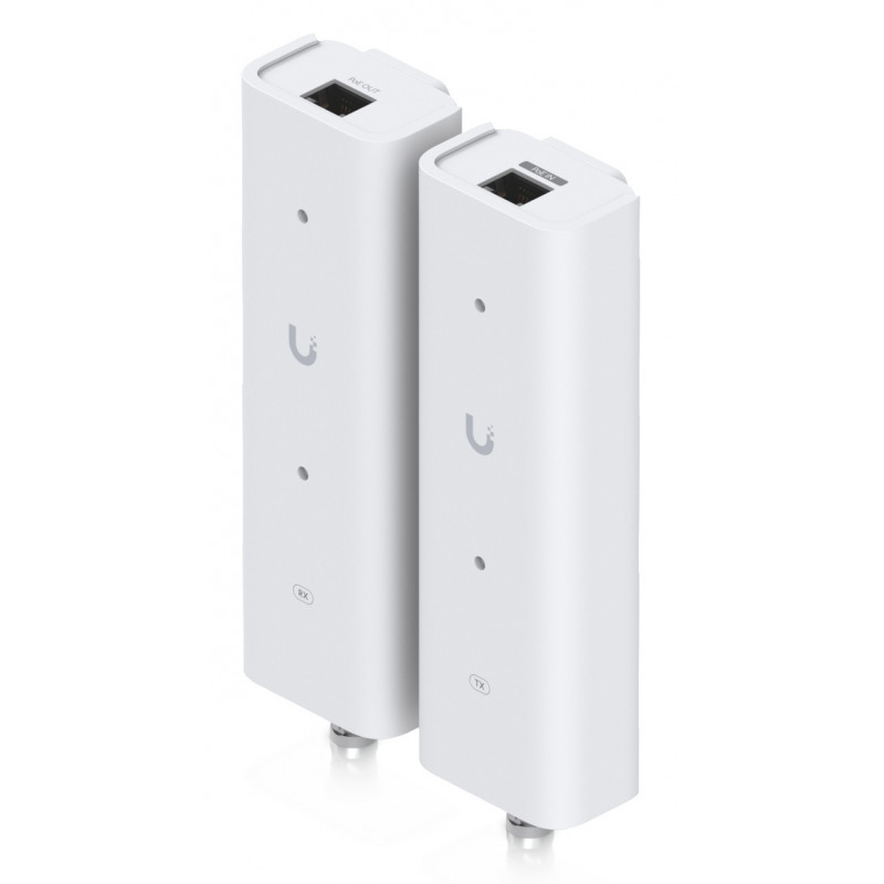 Ubiquiti UACC-Retrofit-PoE-2Wire Verkkolähetin ja -vastaanotin Valkoinen 10, 100 Mbit s