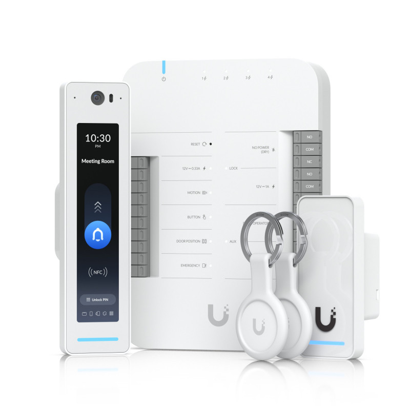 Ubiquiti G3 Starter Kit Pro kulunvalvontajärjestelmä Harmaa, Valkoinen