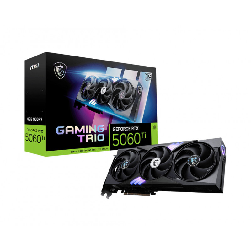 MSI GeForce RTX 5060 Ti 8G GAMING TRIO OC NVIDIA 8 GB GDDR7