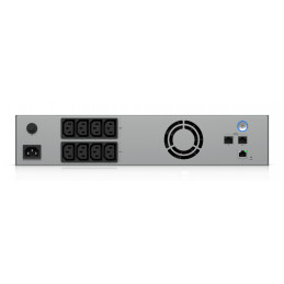 Ubiquiti UPS-2U UPS-virtalähde Linjainteraktiivinen 1,5 kVA 1000 W 8 AC-pistorasia(a)