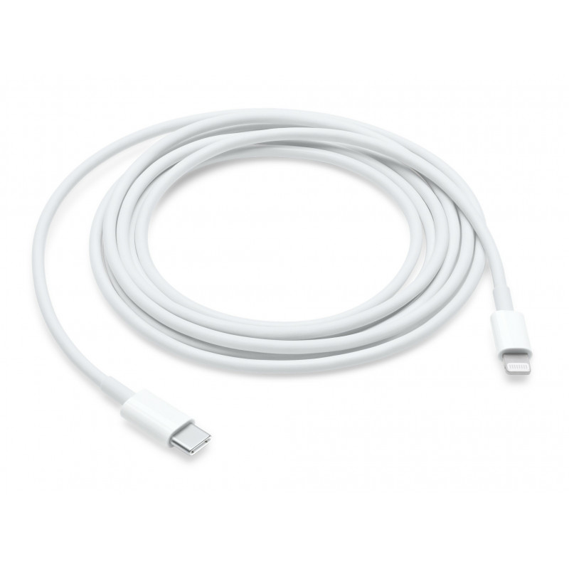 Apple MW2R3ZM A Lightning-kaapeli 2 m Valkoinen