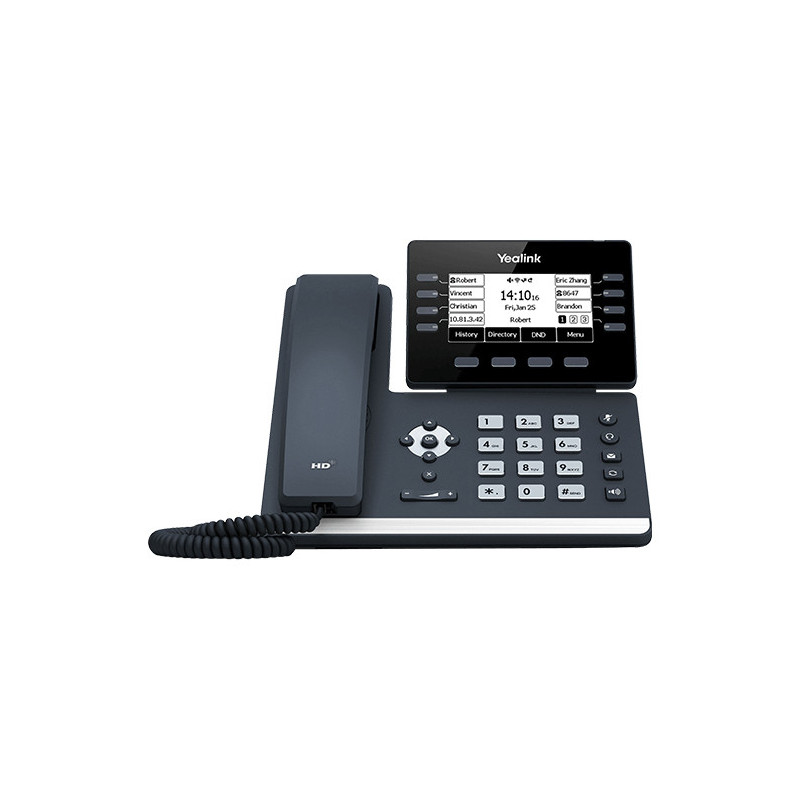 Yealink SIP-T53 IP-puhelin Harmaa 8 linjat LCD